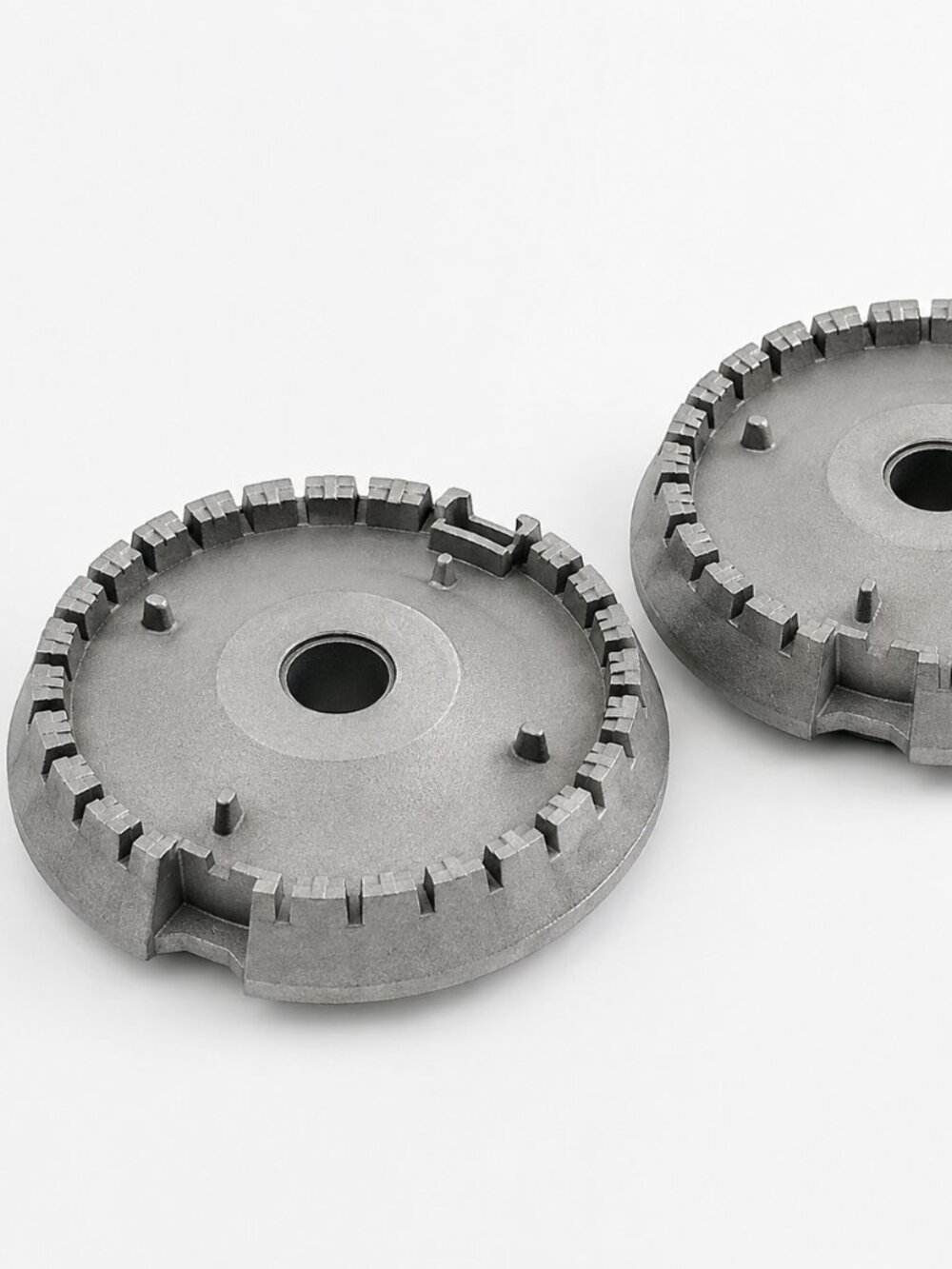 2-Pack WPW10256028 Surface Burner Base for Whirlpool Gas Range Cooktop